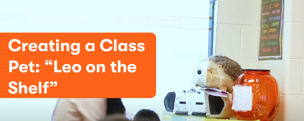 Creating a Class Pet: “Leo on the Shelf”
