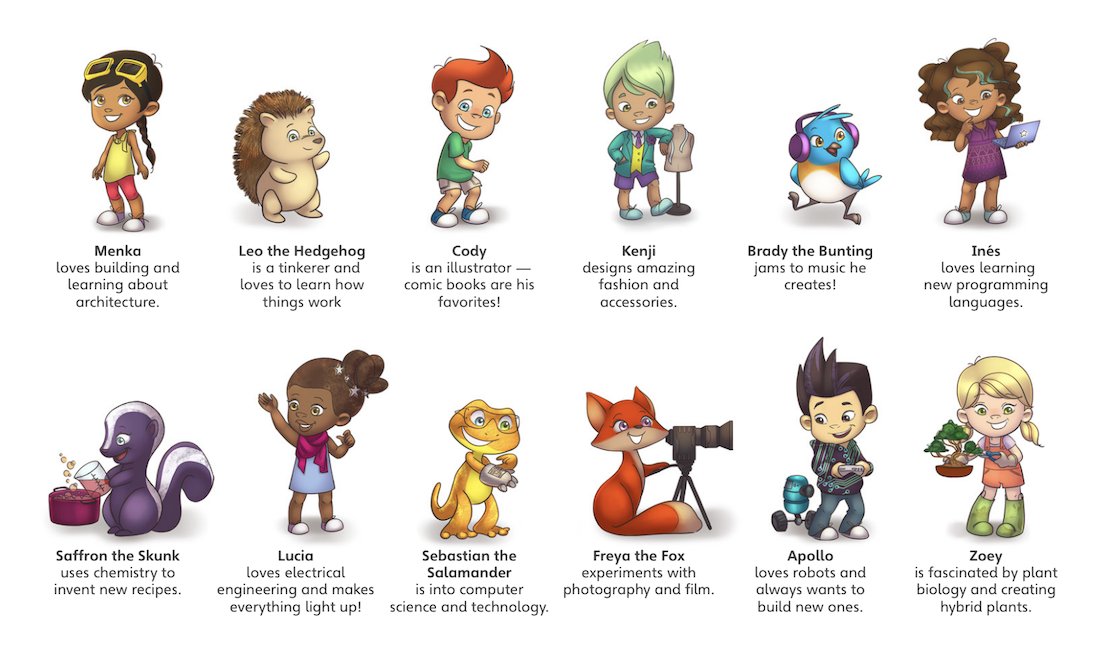 Meet the Peekapak Pals