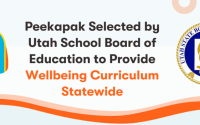Peekapak Selected by Utah School Board of Education to Provide Social-Emotional Learning Curriculum Statewide