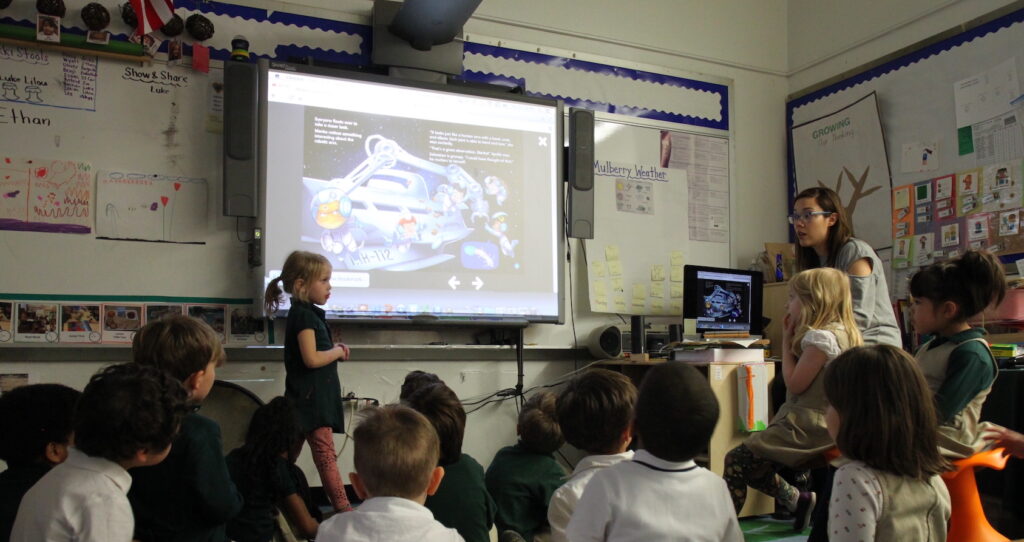 Peekapak in a K-5 classroom.